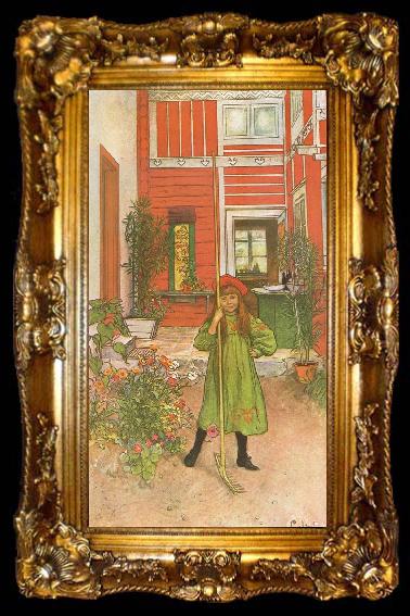 framed  Carl Larsson Rading, ta009-2